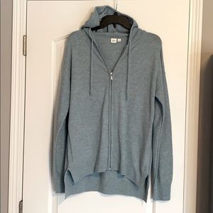 GAP Long Sleeve Full Zip Hooded Sweater - NWOT